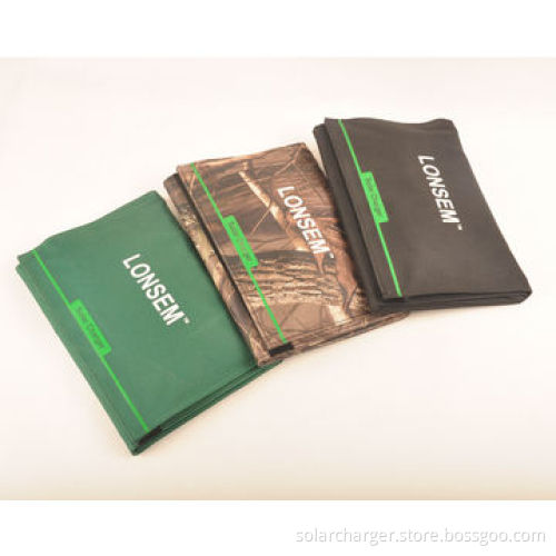 Solar Mobile Phone Charger with 2A Output Current, Dual-USB Port